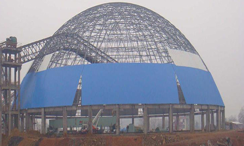 密山螺栓球网架加工的注意事项